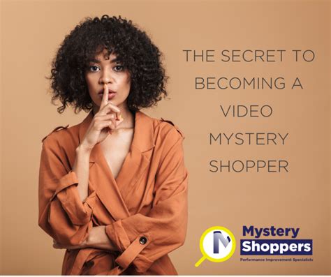 Become a Mystery Shopper .